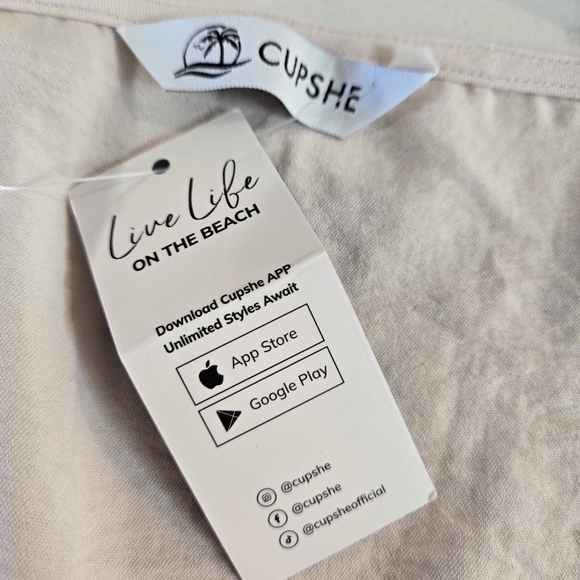 Cupshe Cream Lace Maxi Dress - Picture 16 of 16